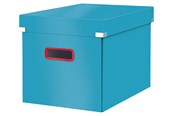 Archivierung und Aufbewahrung - Leitz Click & Store Cosy Aufbewahrungs- und Transportbox Cube Groß Sanftes Blau - 53470061