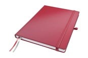 Blöcke, Formulare und Notizbücher - Leitz Complete Notizbuch A4 kariert mit festem Einband Rot - 44710025