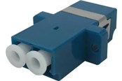 Netzwerkzubehör - Deltaco Snap-in fiber mating sleeve 2xLC-LC Single mode. - FBP-1065