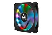 Gehäuselüfter - Chieftec CF-1225-RGB 1er-RGB Tornado Tornado - Gehäuselüfter - 120mm - Schwarz - CF-1225RGB