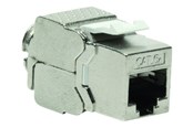 Netzwerkzubehör - LogiLink Cat.6A Keystone Jack STP AWG 22-26 toolless 16 mm width - NK4003
