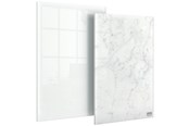 Konferenz und Präsentation - Nobo Glas Desktop-Notiztafeln 15,2 x 23 cm, 2er Set - 1915601