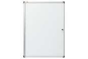 Konferenz und Präsentation - Nobo Schaukasten Extraflach für den Innenbereich 9 × A4, magnetisch, Klapptür - 1902282