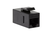 Netzwerkzubehör - LogiLink NK4012 Cat.6 Keystone Inline Coupler UTP 14.5 mm width black (1-Pack) - NK4012