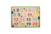 Holzspielzeug - Barbo Toys Wacky Wonders - Wooden Puzzle - Numbers (INT) - 6372