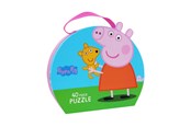 Puzzle - Barbo Toys Peppa Pig - Puzzle Suitcase - Peppa Teddy - 5704976090212