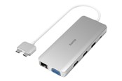 Dockingstationen - Hama docking station - USB-C 3.2 Gen 1 - VGA HDMI - GigE - 100W - 00200133