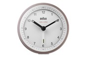 Einrichtung - Braun BC07 - alarm clock - round - quartz - desktop - white/pink - 67099