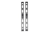 Rack-Gehäuse - Tripp Lite 42U Rack Enclosure Server Cabinet Vertical Cable Management Bars - rack cable management panel - SRVRTBAR