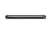 Netzwerkzubehör - Tripp Lite Cat6 24-Port Patch Panel - PoE+ Compliant 110/Krone 568A/B RJ45 Ethernet 1U Rack-Mount TAA - patch panel - 1U - 19" - TAA Compliant - N252-P24