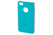 Handys - Cover & Cases - Hama "Shiny" Mobile Phone Cover for Apple iPhone 4/4S light turquoise - 115363