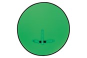 Streamingausrüstung - Hama "Chairy" Folding Background for Attachment to Chair Backs green Ø 130 cm - 21572