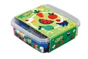 Kreativ-Spiele - Hama Beads - Maxi - 600 beads and 1 pegboard in box - Green - 8740