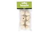 Kunst & Handwerk Ausstattung - Creativ Company Wooden Beads Ø 25mm 8pcs. - 566700
