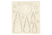 Kunst & Handwerk Ausstattung - Creativ Company Create and decorate your wooden Christmas trees - 57886