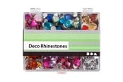 Kunst & Handwerk Ausstattung - Creativ Company Rhinestones in Storage Box 300st. - 52315