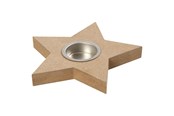 Einrichtung - Creativ Company Tealight holder Star - 56708