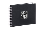 Fotoalbum & Archivierung - Hama "Fine Art" Spiral Album 24x17 cm 50 white pages black - 1960