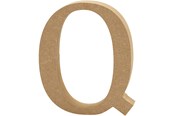 Kunst & Handwerk Ausstattung - Creativ Company Letter Q MDF 8cm 1pc. - 56376