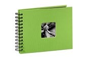 Fotoalbum & Archivierung - Hama "Fine Art" Spiral Album 24 x 17 cm 50 Black Pages kiwi - 113676