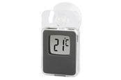 Smart-Home - Hama Window Thermometer for Indoors and Outdoors Digital 7.5 x 4.6 cm grey - 186397