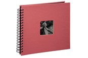 Fotoalbum & Archivierung - Hama "Fine Art" Spiral Album 28 x 24 cm 50 black pages flamingo - 2556