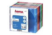 Speicherzubehör - Hama storage CD slim jewel case - 51166