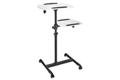 Wandhalterungen, AV-Halterungen & AV-Möbel - Hama Projector Table with 2 Levels (42 x 50 / 40 x 35 cm) Height-Adjustable - Max 10 kg - recommended for - 77510