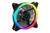 Gehäuselüfter - Sharkoon SHARK Blades RGB - Gehäuselüfter - 120mm - Schwarz - 4044951026876