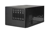 Gehäuse - SilverStone CS351 - Gehäuse - Desk - Schwarz - SST-CS351