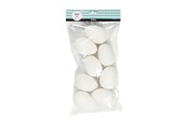 Kunst & Handwerk Ausstattung - Creativ Company Goose eggs White 8st. - 51022