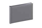 Fotoalbum & Archivierung - Hama "Fine Art" Bookbound Album 24x17 cm 36 White Pages grey - 2783