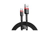 USB Kabel - Baseus Cafule 3 m USB-A to USB-C Nylon Cable - CATKLF-U91