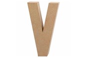 Kunst & Handwerk Ausstattung - Creativ Company Letter Papier-mache - V - 26621