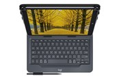 Tastaturen - Logitech Universal - keyboard and folio case - QWERTY - Italian - Tastatur & Folio-Set - Italienisch - Schwarz - 920-008335
