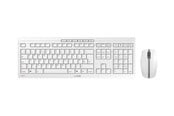 Tastaturen - Cherry STREAM DESKTOP RECHARGE - Tastatur & Maus Set - Englisch (UK) - Grau - JD-8560GB-0