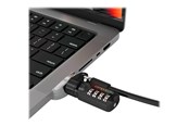 Systemzubehör - Compulocks MacBook Pro M1 14-inch Lock Adapter With Combination Lock - MBPR14LDG01CL