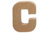 Kunst & Handwerk Ausstattung - Creativ Company Letter Papier-mache Small - C - 26641