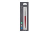 Utensilien zum Schreiben und Zeichnen - Parker Jotter Kugelschreiber | Kensington Red | Mittlere Spitze | Blaue Tinte | Blister-Verpackung - 1953241