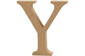 Kunst & Handwerk Ausstattung - Creativ Company Letter Y MDF 8cm 1pc. - 56384