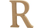 Kunst & Handwerk Ausstattung - Creativ Company Letter R MDF 8cm 1pc. - 56377