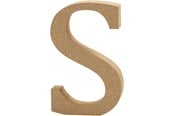 Kunst & Handwerk Ausstattung - Creativ Company Letter S MDF 8cm 1pc. - 56378