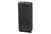 Handys - Cover & Cases - Hama Mobil Bag for Samsung Wave II Flip-Front Black Leather - 00109411