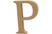 Kunst & Handwerk Ausstattung - Creativ Company Letter P MDF 8cm 1pc. - 56375