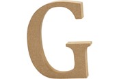 Kunst & Handwerk Ausstattung - Creativ Company Letter G MDF 8cm 1pc. - 56366