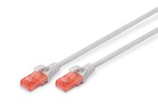 Netzwerk - Kabel - DIGITUS CAT 6 U-UTP Patch Cord - 30m - Grau - 30m - DK-1617-300