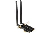 Netzwerkadapter (Netzkarte, Druckserver, u.s.w.) - Inter-Tech DMG-36 Wi-Fi 6E + BT 5.2 PCIe adapter - 5400Mbps - 88888165