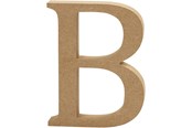 Kunst & Handwerk Ausstattung - Creativ Company Letter B MDF 13cm 1pc. - 56311