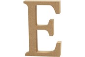Kunst & Handwerk Ausstattung - Creativ Company Letter E MDF 13cm 1pc. - 56314