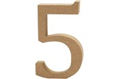 Kunst & Handwerk Ausstattung - Creativ Company Number 5 MDF 13cm 1pc. - 56343